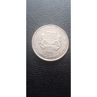 Сингапур 20 центов 1990 г.