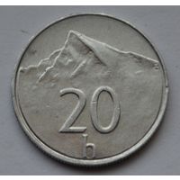 Словакия, 20 геллеров 1998 г.