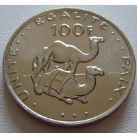 Джибути. 100 франков 2013 год  КМ#26