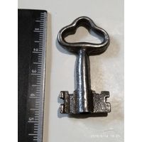Старинный ключ.Начало XX-го века.Длина 44 мм.