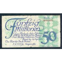 Германия, 50 миллионов марок 1923 год.