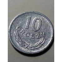 10 грошей Польша 1974