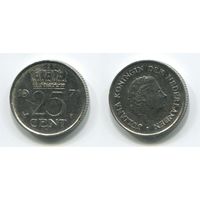 Нидерланды. 25 центов (1971)