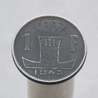 Бельгия 1 франк 1943