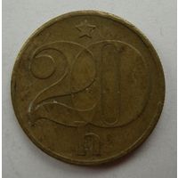 20 геллеров 1977 год Чехословакия