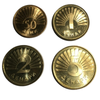 Македония набор монет (4 шт), 1993-2008 [UNC]