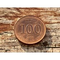 Ливан. 100 ливров 2000.