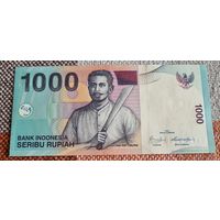 1000 рупий Индонезии  2009 года.