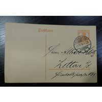 Почтовая карточка 1916 г. Германия.