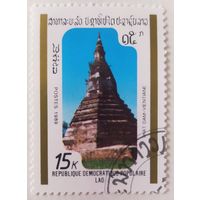 Лаос 1989, старинный храм