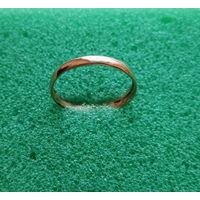 Обручальное кольцо  15,5 мм. XXв., лот ок-13