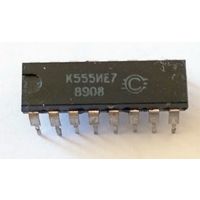 К555ИЕ7 (74LS193) двоичный счетчик 25 МГц