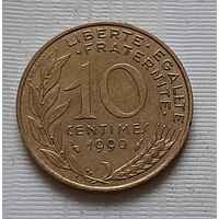 10 сантимов 1990 г. Франция