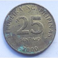 Филиппины 25 сентимо, 2000 (3-7-93)