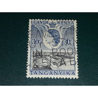 Кения Уганда Танганьика 1954 Стандарт. Королева