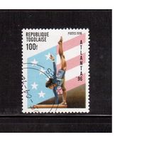 Того-1996,(Мих. 2382)  гаш. ,  Спорт, Гимнастика