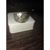 Кольцо серебряное, в хорошем состоянии