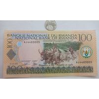 Werty71 Руанда 100 франков 2003 UNC банкнота