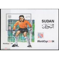 1995 Судан 490 / B4 1994 Чемпионат мира по футболу MNH