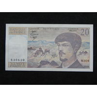 Франция 20 франков 1986г.