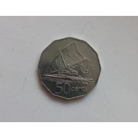 50 Центов 1996 (Фиджи) Елизавета II