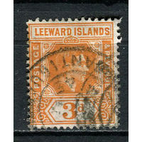 Британские Подветренные острова - 1938/1951 - Король Георг VI 3Р - [Mi.98a] - 1 марка. Гашеная.  (Лот 48Dg)