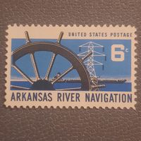 США 1968. Речная навигация в Арканзасе