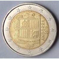 Андорра 2 евро 2019 г.