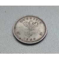 Родезия 6 пенсов, 1964  8-11-17