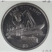 Либерия 1 доллар 1998 Титаник