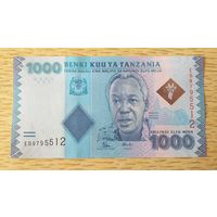 Танзания 1000 шиллингов 2015 UNC