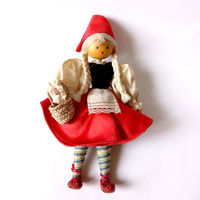 Кукла Красная шапочка, Германия 50-е годы.