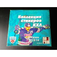 БЛОК Наклеек в Заводской Упаковке - Коллекции "SeReal КХЛ 2013/14 года".