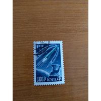 1961 СССР фауна космос собаки гашеная MNH** выпускалась одиночкой (сф2-4)