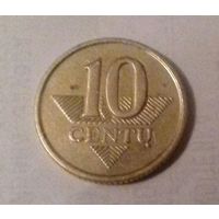 10 центов, Литва 1998 г.