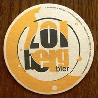 Подставка для пива частной пивоварни "Zolberg bier" /Россия/ No 1