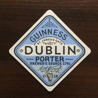 Подставка под пиво Guinness No 3