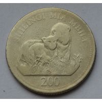Танзания 200 шиллингов, 1998 г.