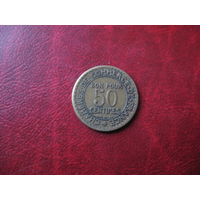50 сантимов 1928 года Франция