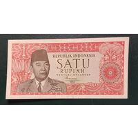 1 рупия 1964 года - без названия типографии - Индонезия - UNC
