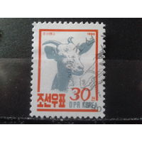 КНДР 1990 Стандарт, коза