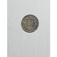 Польша 10 грошей 1923 года .