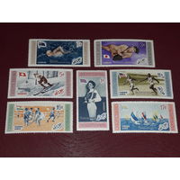 Доминиканская Республика (Доминикана) 1958 Спорт. Олимпиады в Мельбурне и Кортина д'Ампеццо. 7 чистых марок