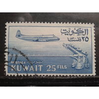 Кувейт, 1961. Самолет над морем