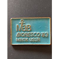 MAB BIORESCO'83. MINSK USSR