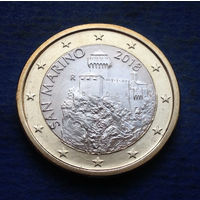 Сан-Марино 1 евро 2018