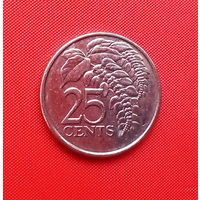 05-12 Тринидад и Тобаго, 25 центов 2012 г.