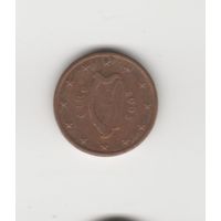 1 евроцент Ирландия 2005 Лот 8232