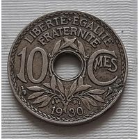 10 сантимов 1930 г. Франция