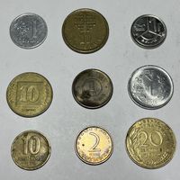 [2] Набор монет мира 9 шт.
